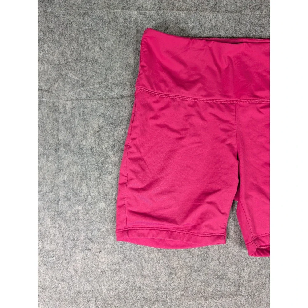Nike Womens Dri-FIT Compression Biker Shorts Pink Activewear Running 6070